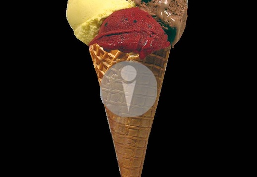 3 kugeln waffel