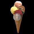 4 kugeln waffel