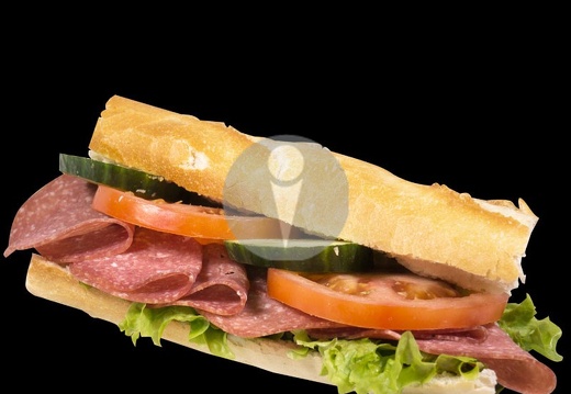 baguette salami