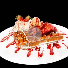 bruesseler waffel erdbeer