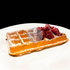 bruesseler waffel kirschen