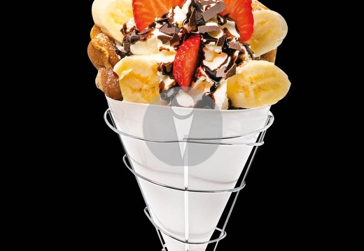 bubble becher banane schoko erdbeer