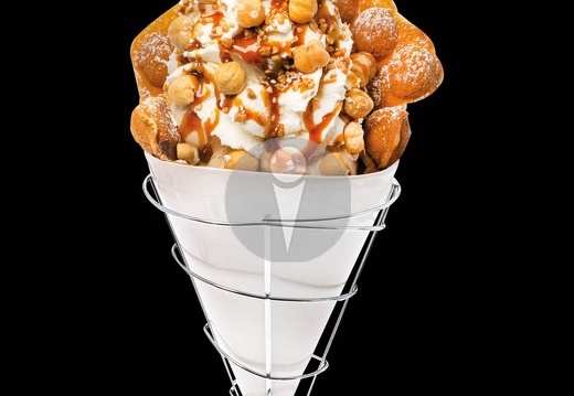 bubble becher haselnuss krokant