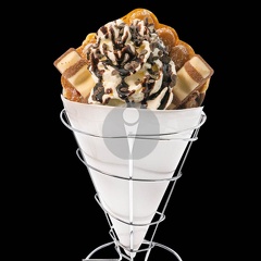 bubble becher kinder bueno white