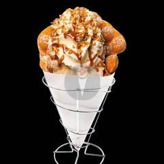bubble becher krokant