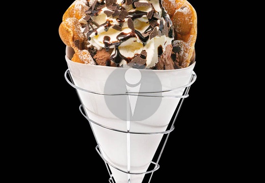 bubble becher schoko