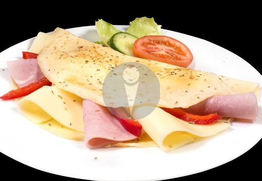 crepe kaese schinken
