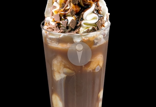 eiskaffee to go schokosauce