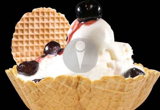 joghurt amarena to go waffelbecher